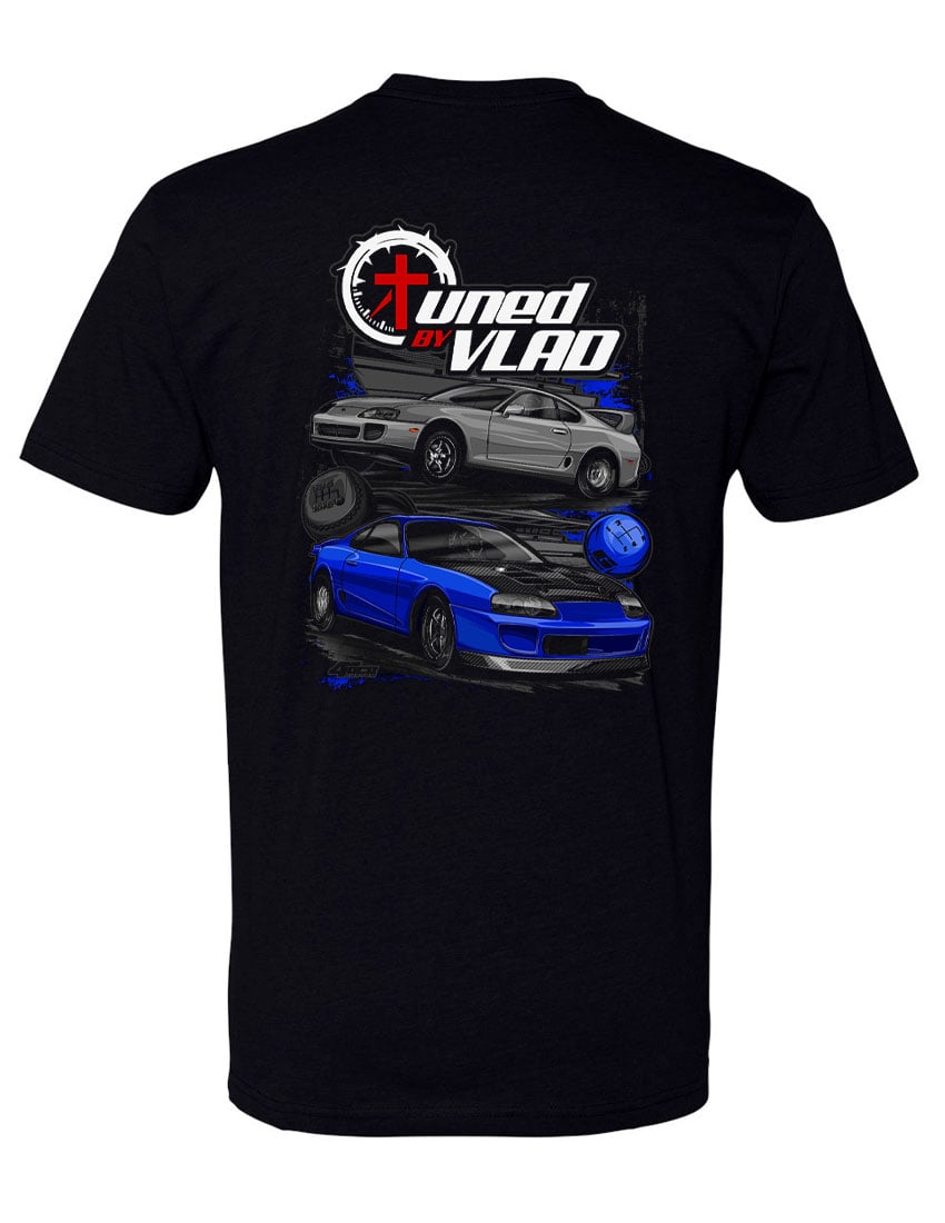 Tuned by Vlad T-Shirt both Supras