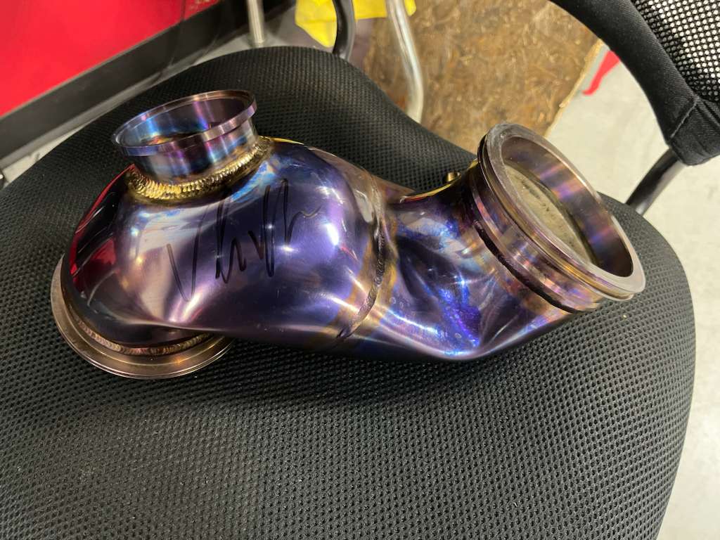 Titanium Charge Pipe 2